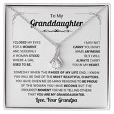 Necklace Gift for Granddaughter, Timeless Jewelry, Alluring Beauty Necklace